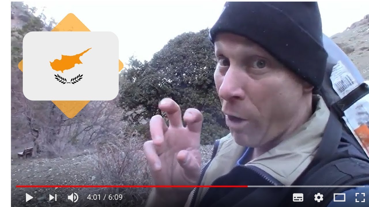 🇨🇾  Troodos Mountains SNOW Hike & BAD CAMPING Luck  (Budget Travel Cyprus)  {Mount Olympus CYPRUS}