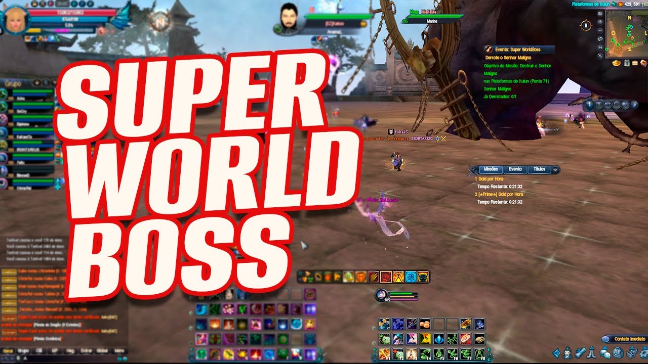 PVP SUPER WORLD BOSS - perfect World nirvana 