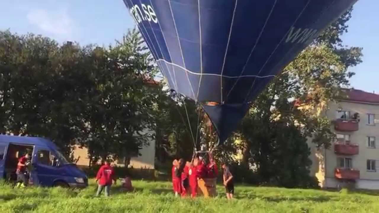 luftballong startar från Karl Staffsgatan göteborg