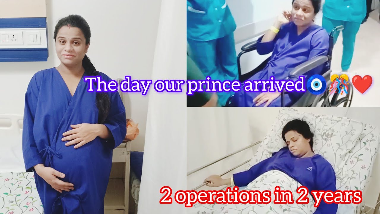 Birth vlog|| 2nd Delivery vlog ||Day filled with mixed emotions..
