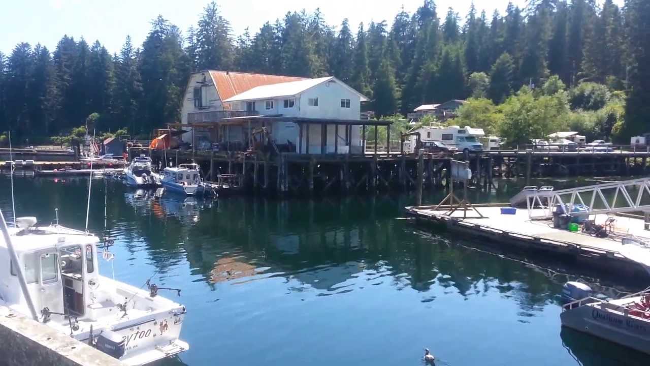 This is Winter Harbor on North Vancouver Island
