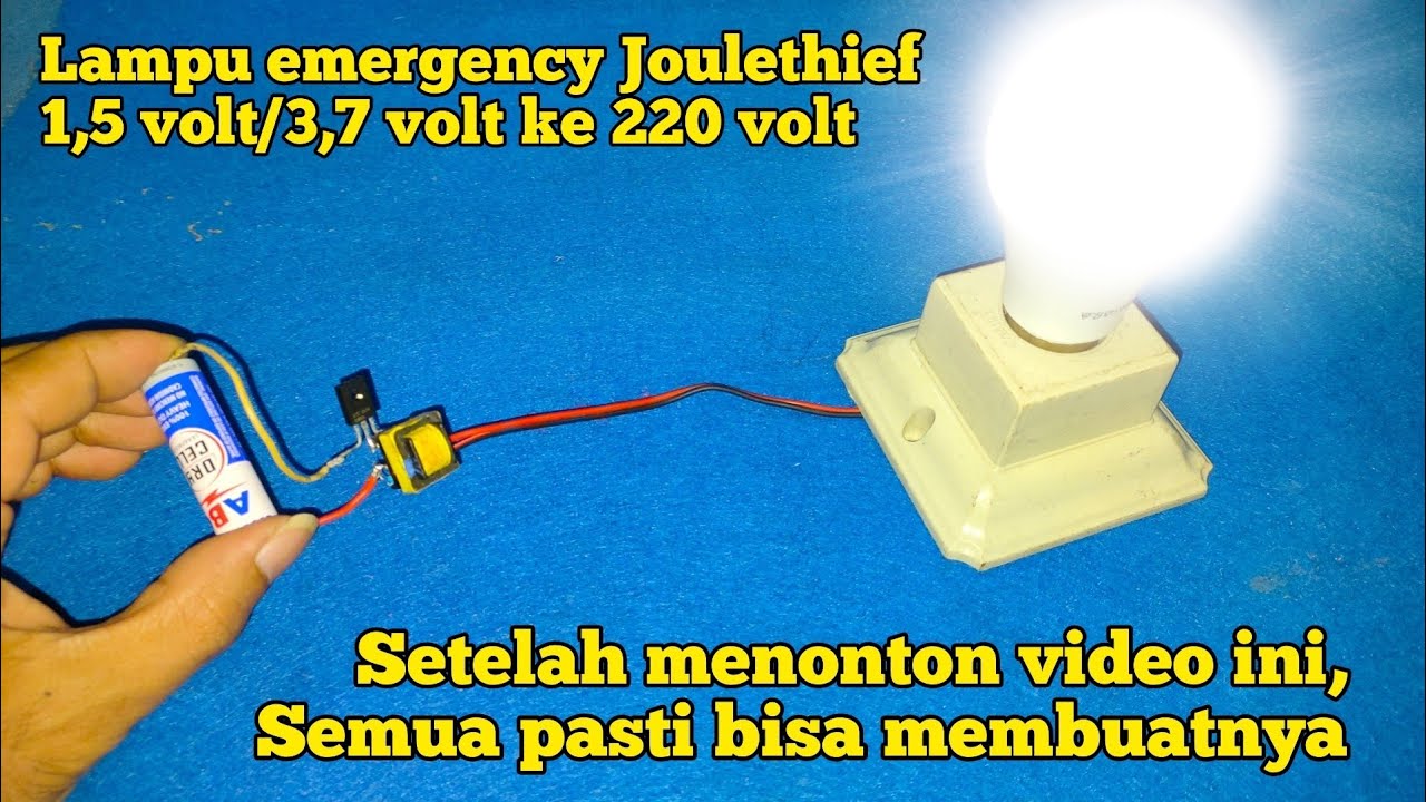 Joulethief trafo sekunder kanan atau kiri semua bisa