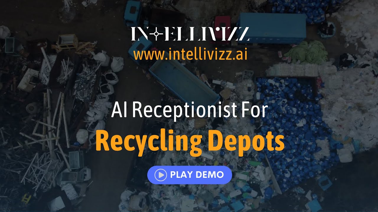 AI Receptionist for Recycling Depots Demo - Intellivizz AI