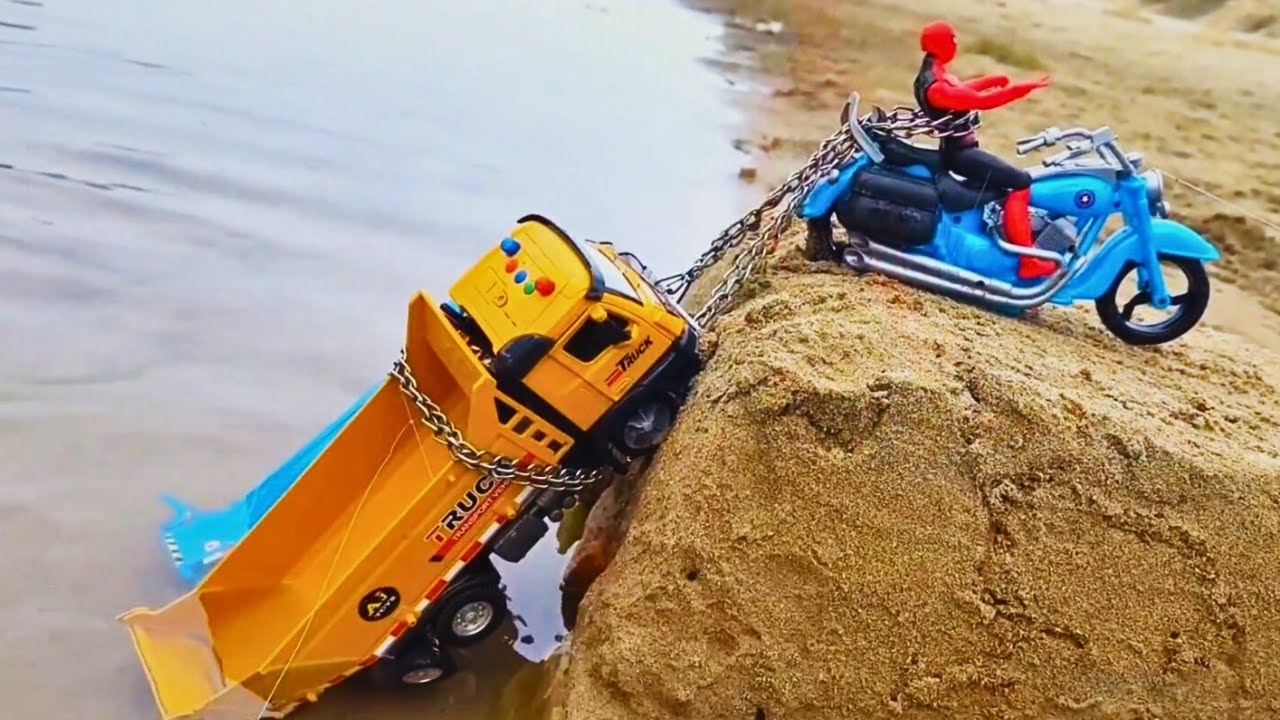 Muddy Accident! Swaraj & Mahindra Tractor | JCB Tractor Cartoon Video | Accident Pulling Out JCB 3DX