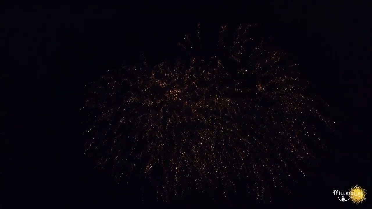 Feu d'artifice haut de gamme pour un mariage en Nouvelle-Aquitaine