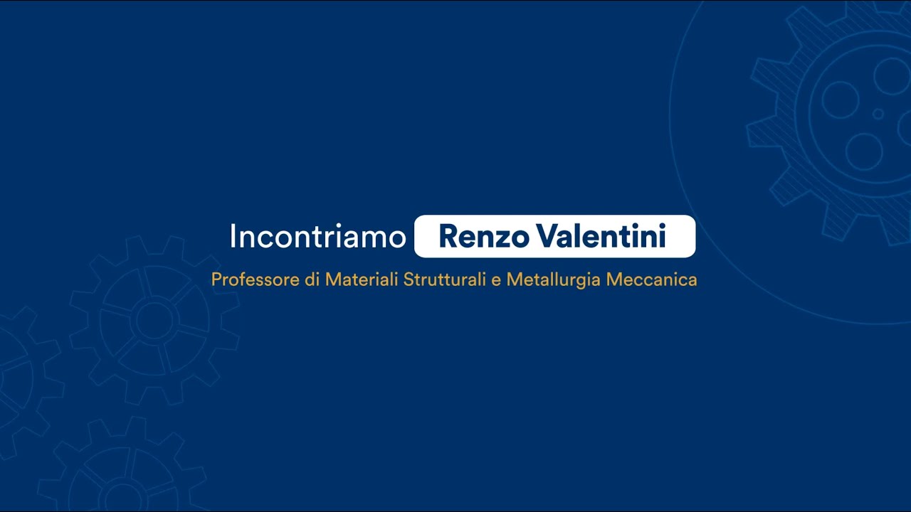 UNIPI Ingegneria Meccanica Professore Renzo Valentini