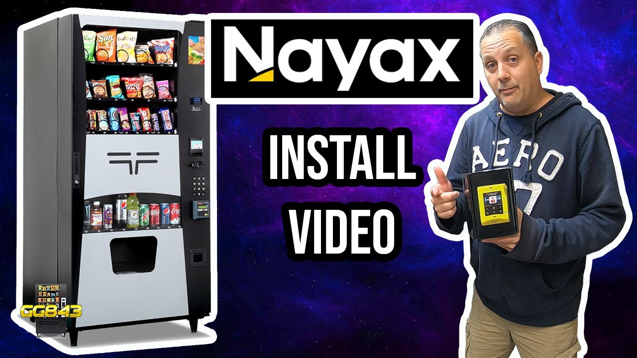 How to Install A Nayax VPOS Touch Credit Card Reader On A Combo Vending Machine!