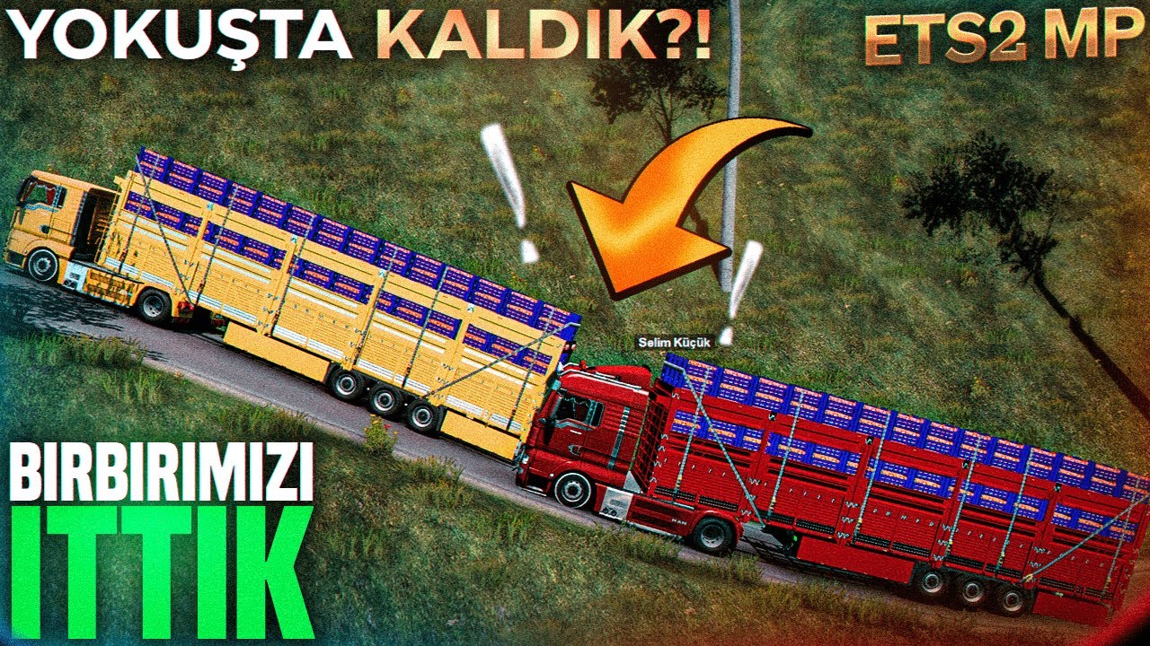 ETS 2 TEHLİKELİ ÖLÜM YOLUNDA RAMPADA KALIRSAK ??? 🔥 ETS 2 MULTİPLAYER MOD | ETS 2 1.42