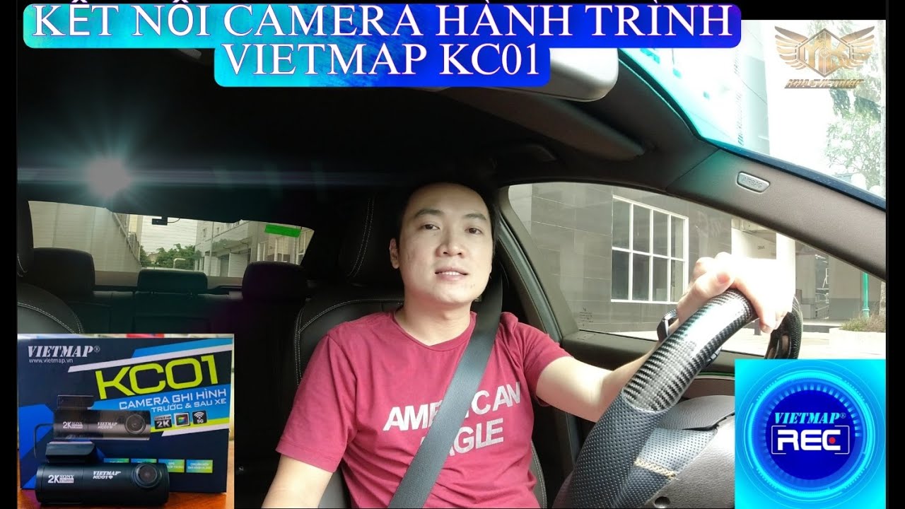 Cách kết nối điện thoại với camera hành trình Vietmap KC01 vô cùng dễ