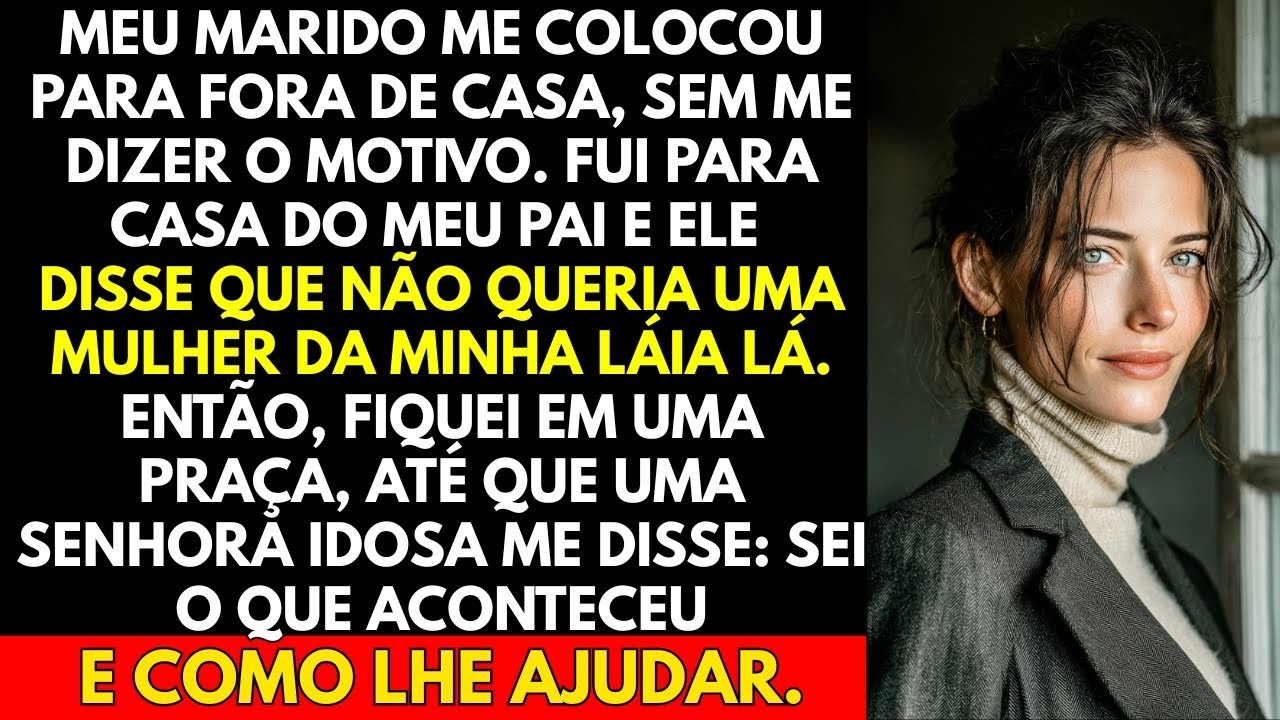 Meu marido me colocou para fora de casa, sem me dizer o motivo  Fui para casa do meu pai e ele