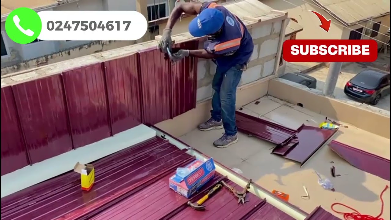 HOW TO SECURE YOUR SECRET ROOFING#construction #home #wood #roofrightflat 