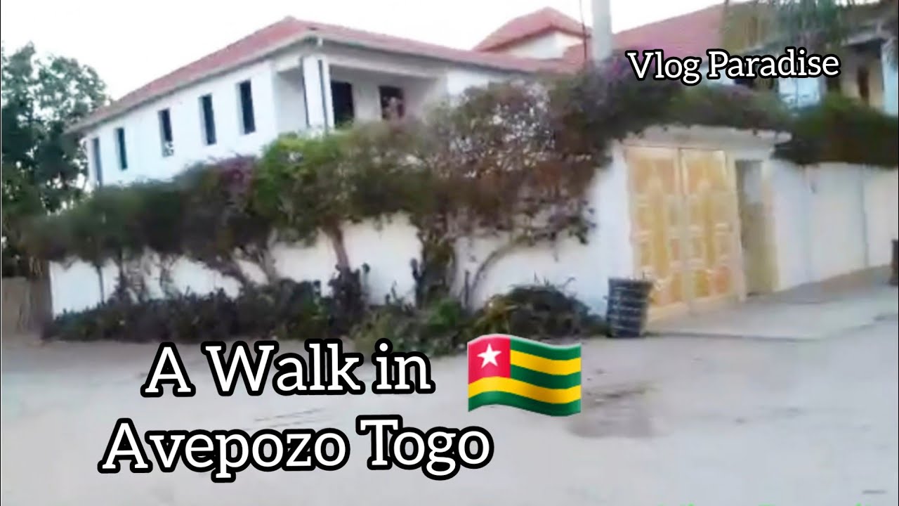 Let's take an evening walk in Avepozo Togo 🇹🇬