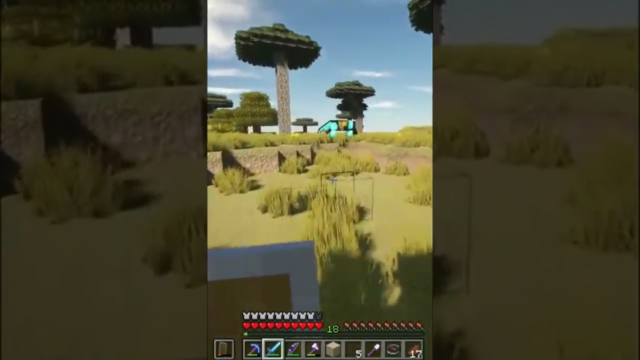 Minecraft RTX gameplay | MINECRAFT | #shorts by Ishtehari Munda
