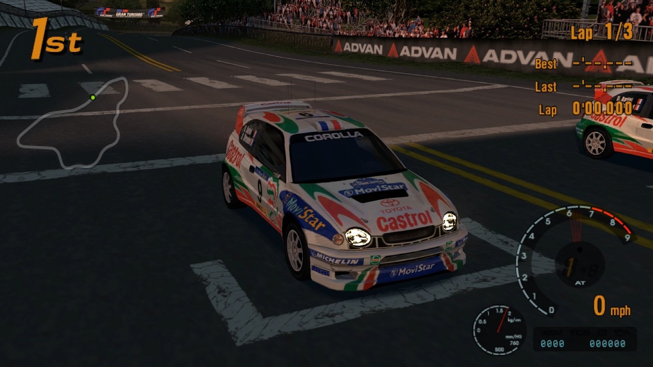Gran Turismo 3: A-Spec Simulation Mode Rally Events Smokey Mountain II | PlayStation 2