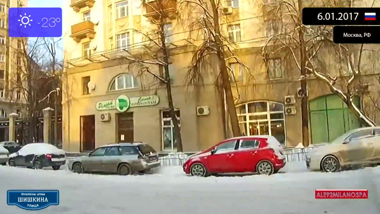 Поездка по Москве (Россия) из Коптево в Красногорск 6.01.2017 Интервал x4