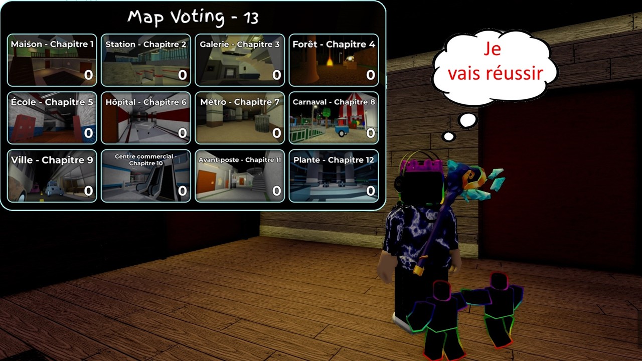 je m'échappe de toute les maps de piggy book1