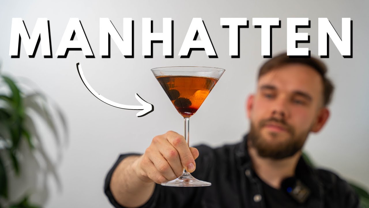 Waschechter Whiskey Klassiker! 🥃 - Manhattan Cocktail