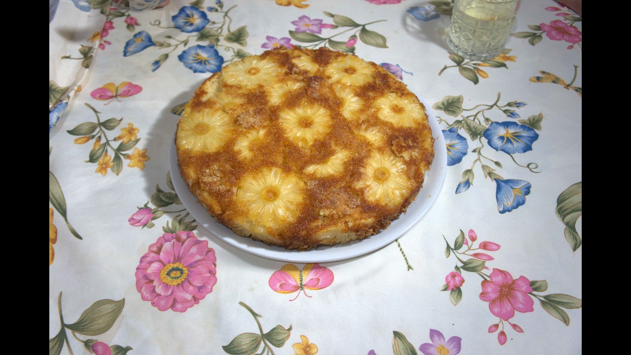 torta rovesciata all'ananas