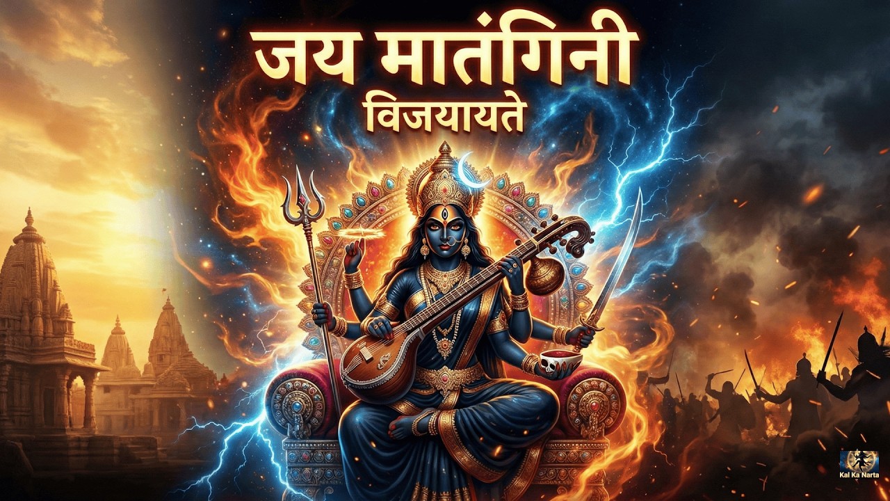 मातंगिनी विजय स्तवम् | Maa Matangini Sanskrit Rap | Victory Mantra