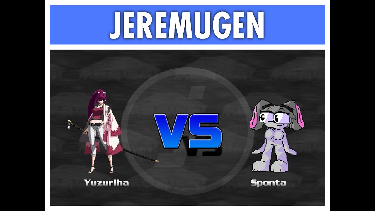 JereMUGEN VS CPU #3: Yuzuriha VS Sponta