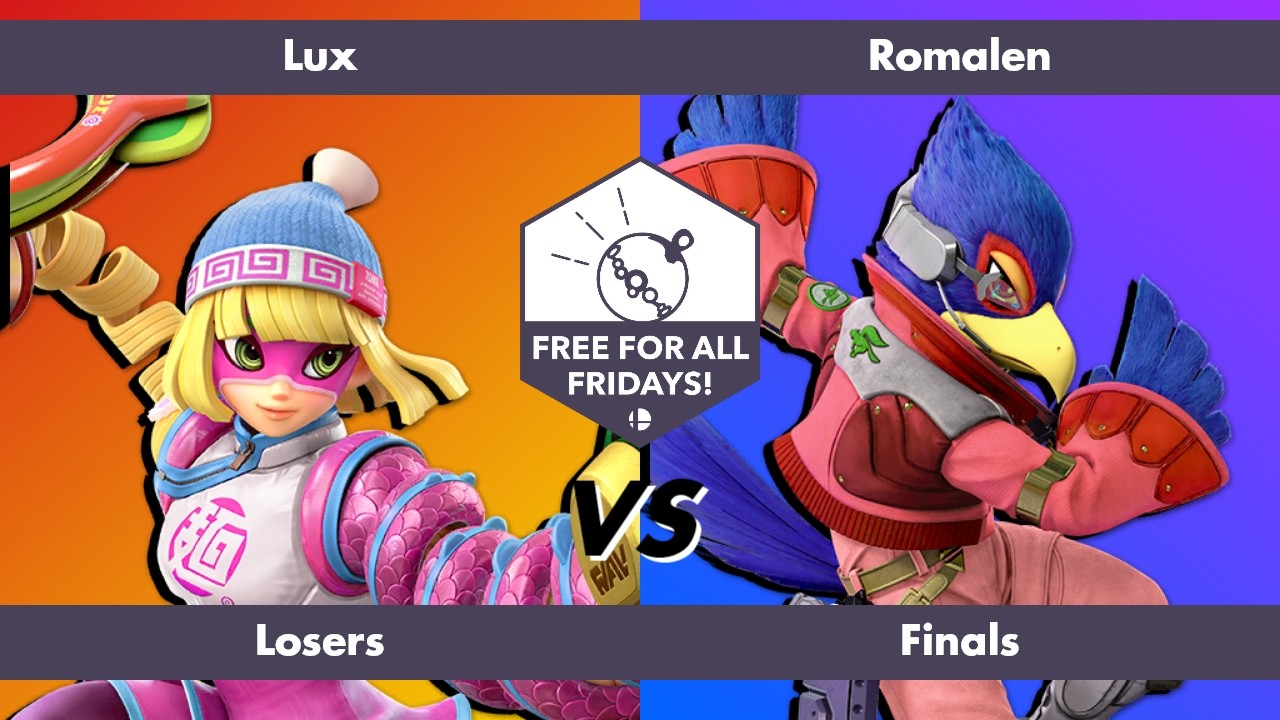 Free for All Fridays 80 Losers Finals: Lux (Min Min) vs Romalen (Falco)
