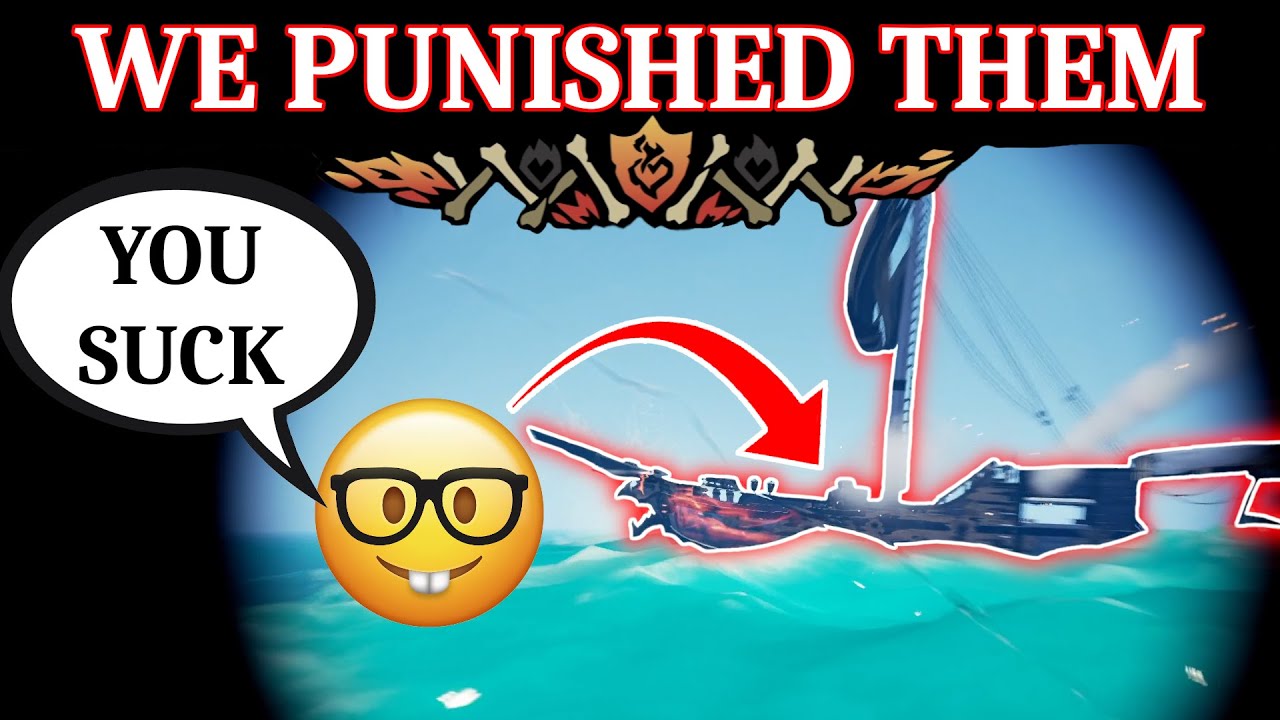 We SUNK THEM for TALKING SMACK (Sea of Thieves Season 8)