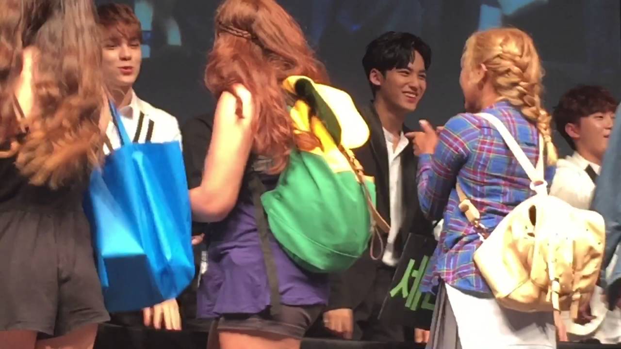 160624 KCON NY Seventeen Hi Touch Part 1