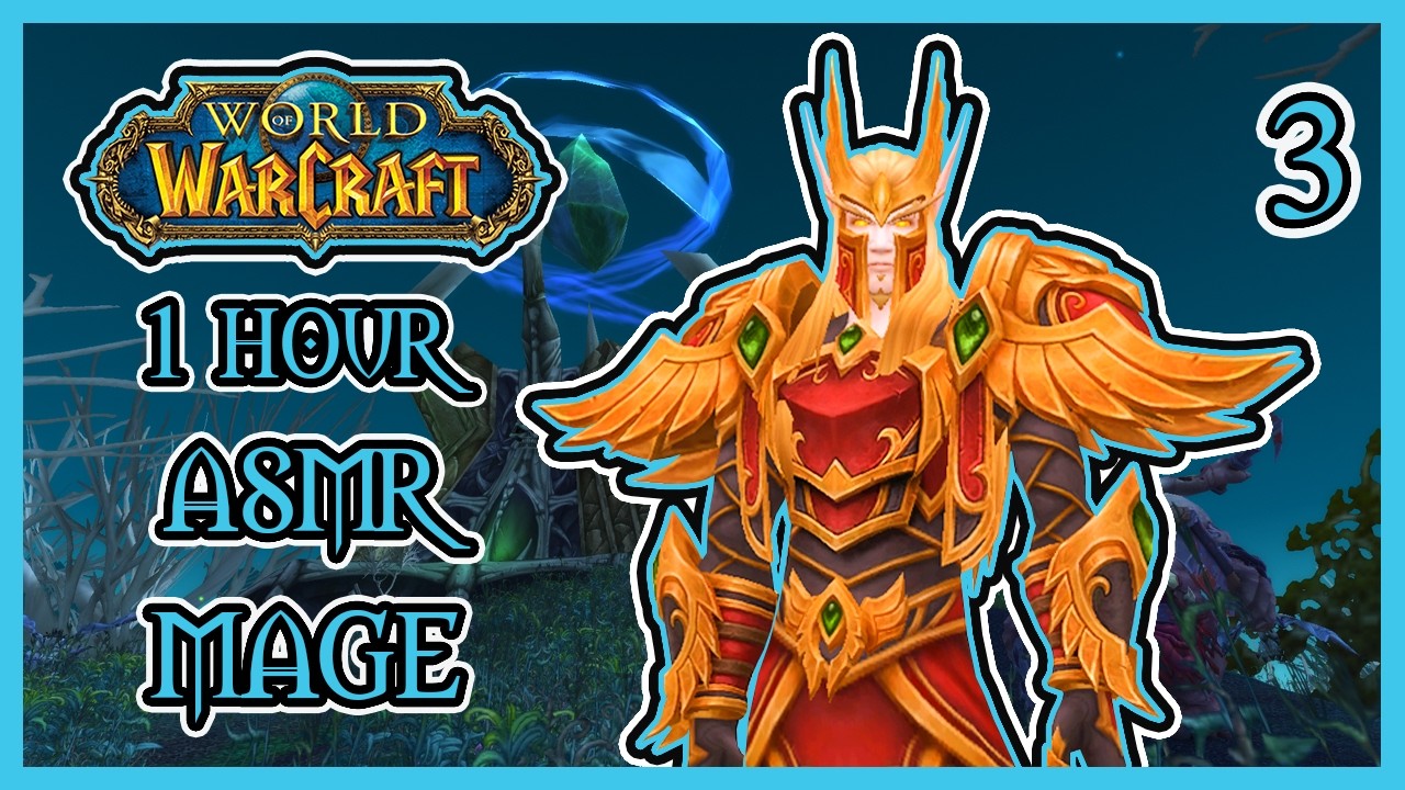 Blood Elf Gameplay - Part 3 - WoW Gameplay 2025 No Commentary  - 1 Hour ASMR (War Within)