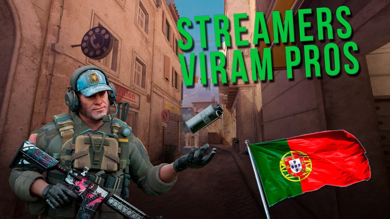 QUANDO OS STREAMERS TUGAS VIRAM PROFISSIONAIS no CS2! #12