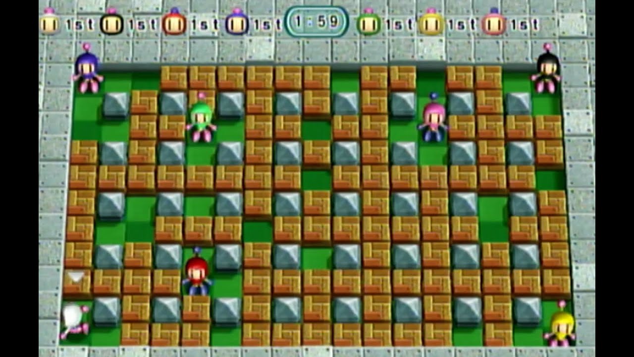 Bomberman Blast (Wii) 7 Player Online Multiplayer