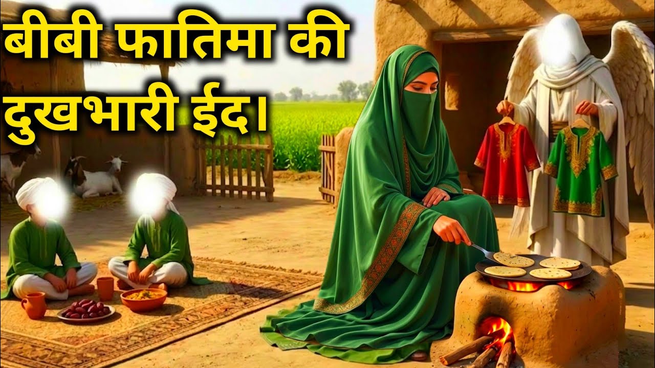 Hazrat Bibi Fatima Ki Ruladene Wali Eid || Hassan Hussain Ki Dard Bhara Sachcha Wakya.