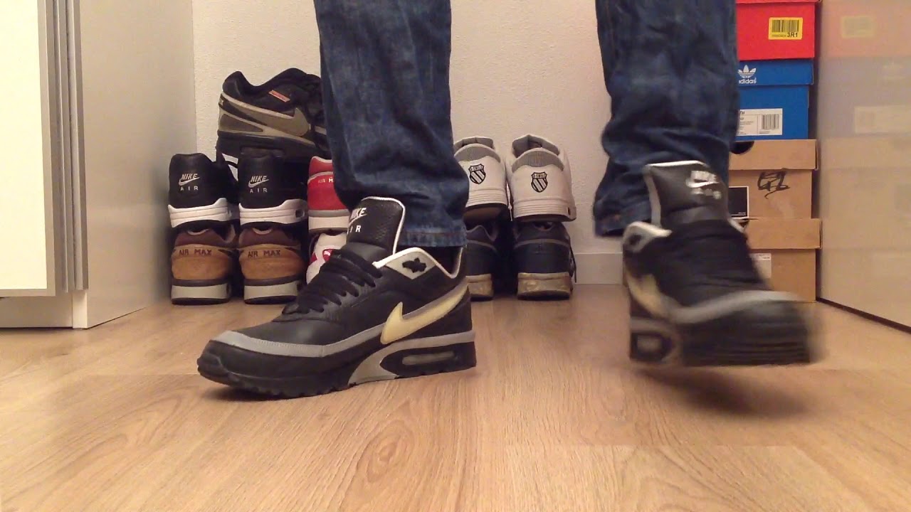 Nike Air Max Classic BW to K-SWISS Lozan barefeet