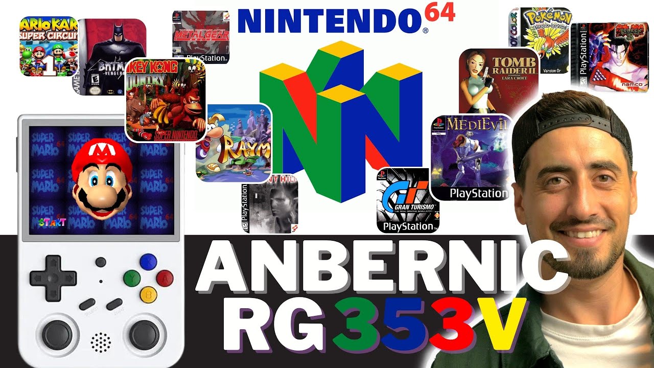 L'ANBERNIC RG353V a-t-elle un intérêt ? je la test et je vous donne mon avis !