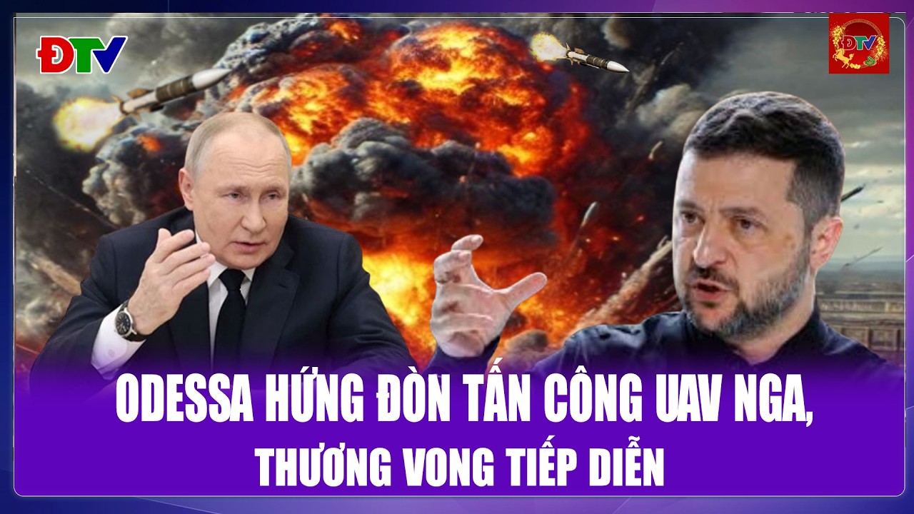 THỜI SỰ QUỐC TẾ TRƯA 15/2: Odesa hứng đòn tấn công UAV Nga, thương vong tiếp diễn| Điện Biên TV