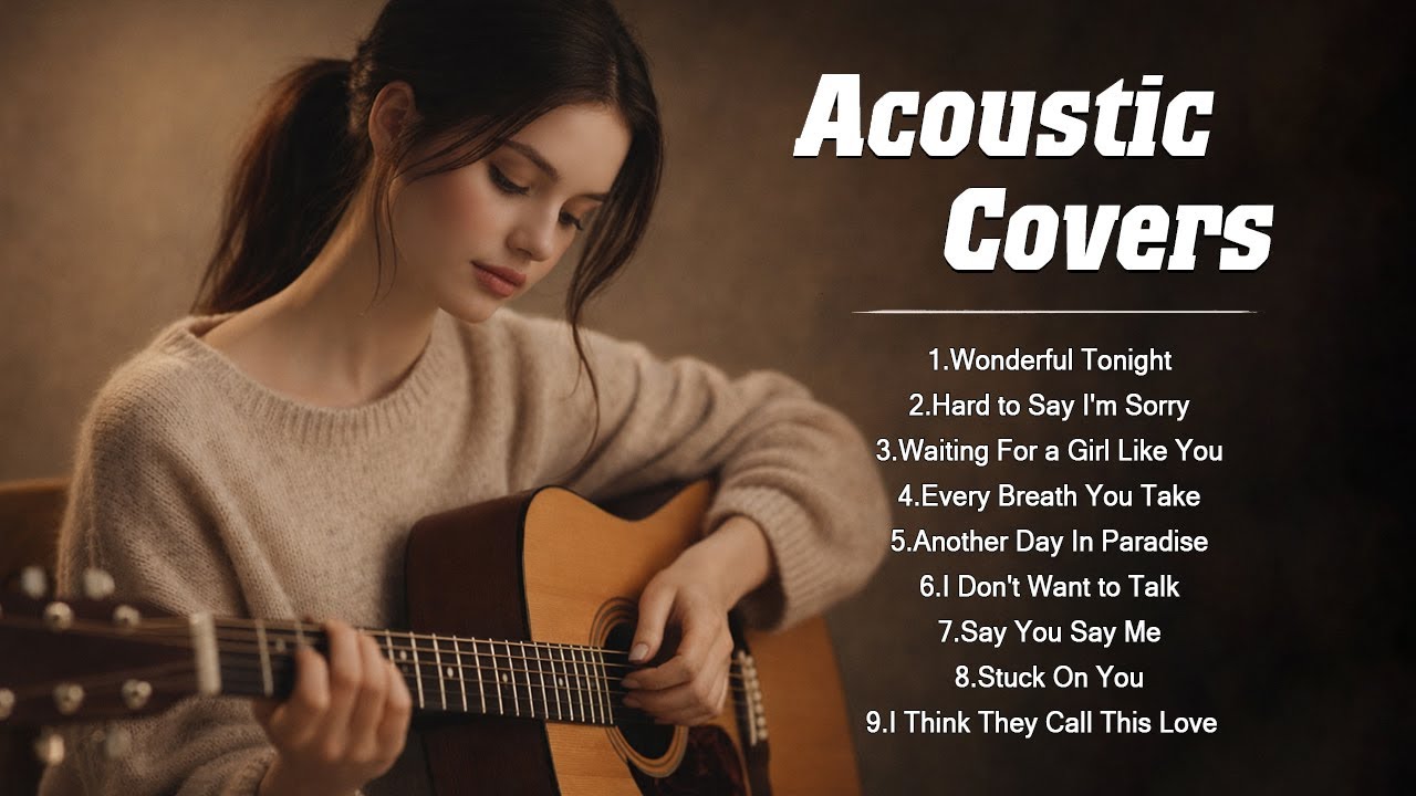 70s 80s 90s Acoustic Covers – Girl Vocal | Wonderful Tonight, Hard to Say I’m Sorry & More