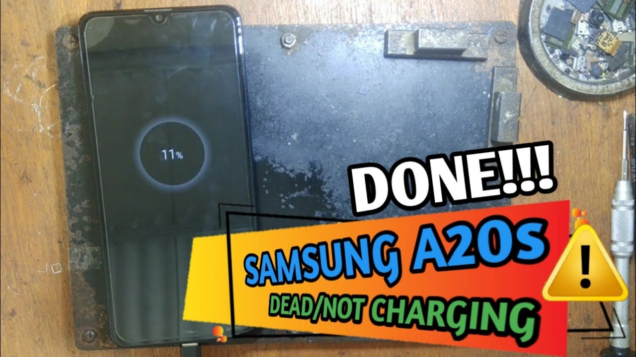 Samsung A20s Mati Total (Matot) Not Charging