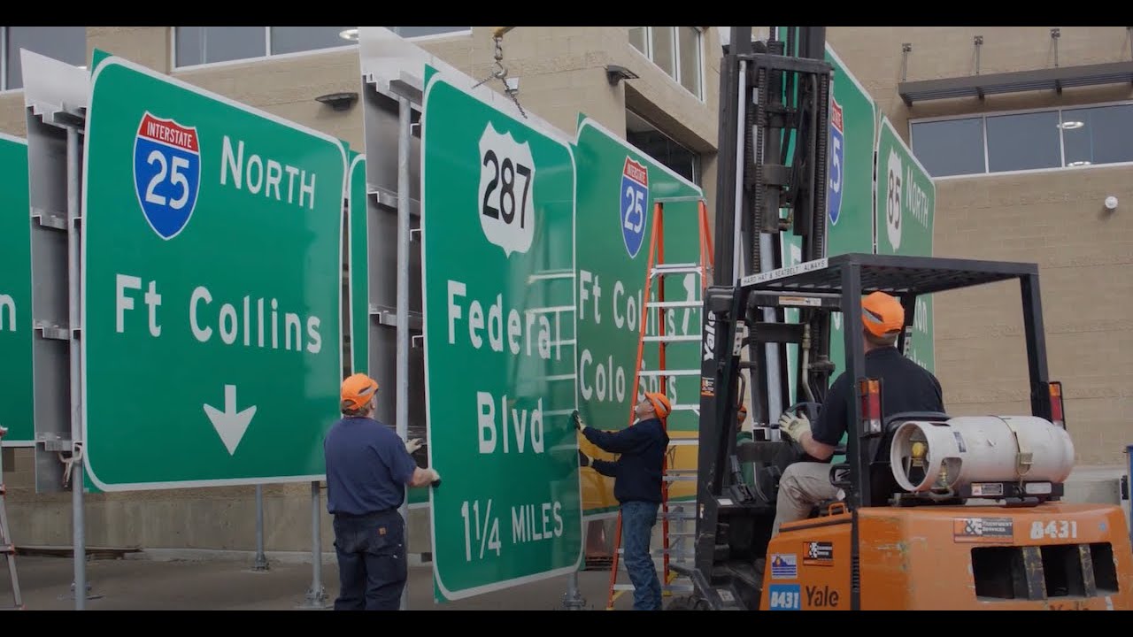 How Colorado Road Signs are Made