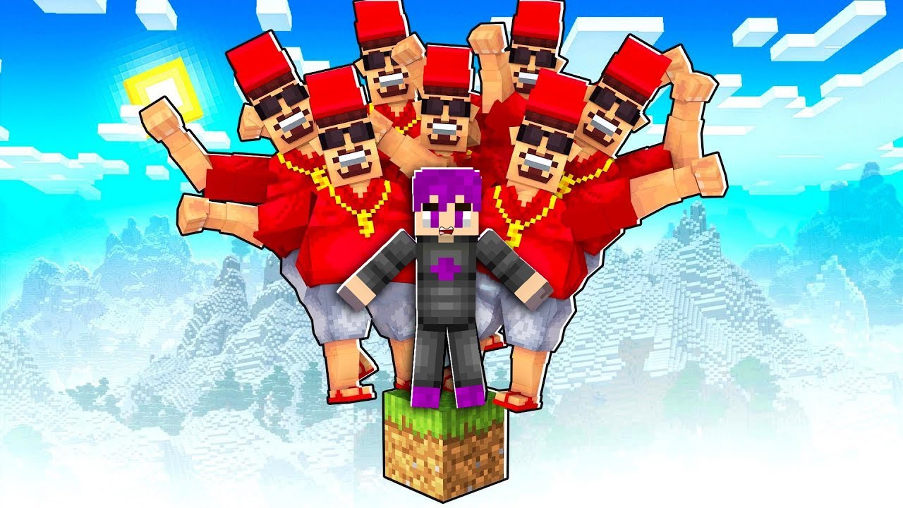 ماين كرافت : تحدي بلوك واحد فقط ولكن مع شتبي دوب دوب يس يس #6 |  Minecraft One Block !! 😱🔥