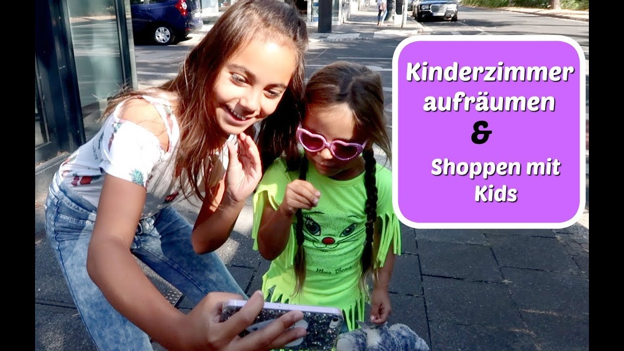 Joana und Lamiya räumen Kinderzimmer um - Shoppen mit den Kids - Vlog#1008 Rosislife