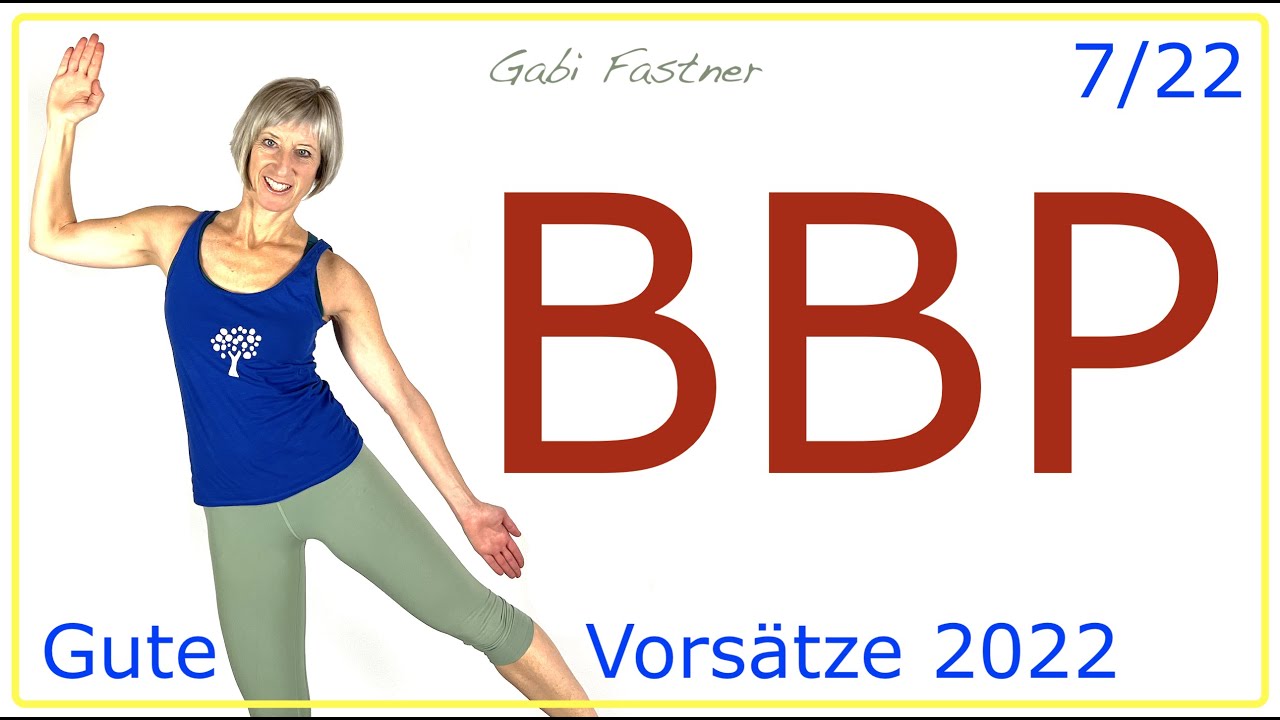 7/22💥36 min. Bauch-Beine-Po Figurtraining | ohne Geräte