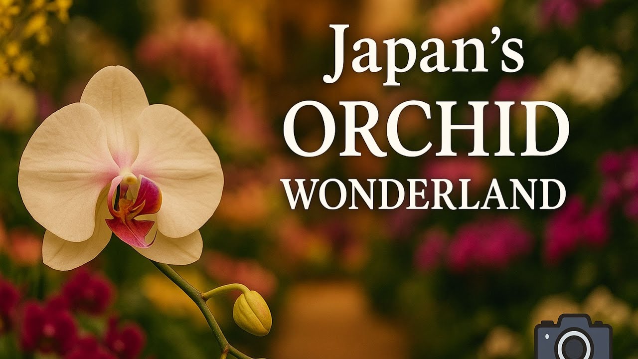 Must-See Orchid Show in Tokyo Japan 🇯🇵 | Japan’s Autumn Flower Wonderland