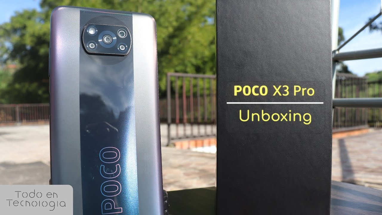 Xiaomi POCO X3 Pro, EXCELENTE celular por su precio | UNBOXING y REVIEW en español
