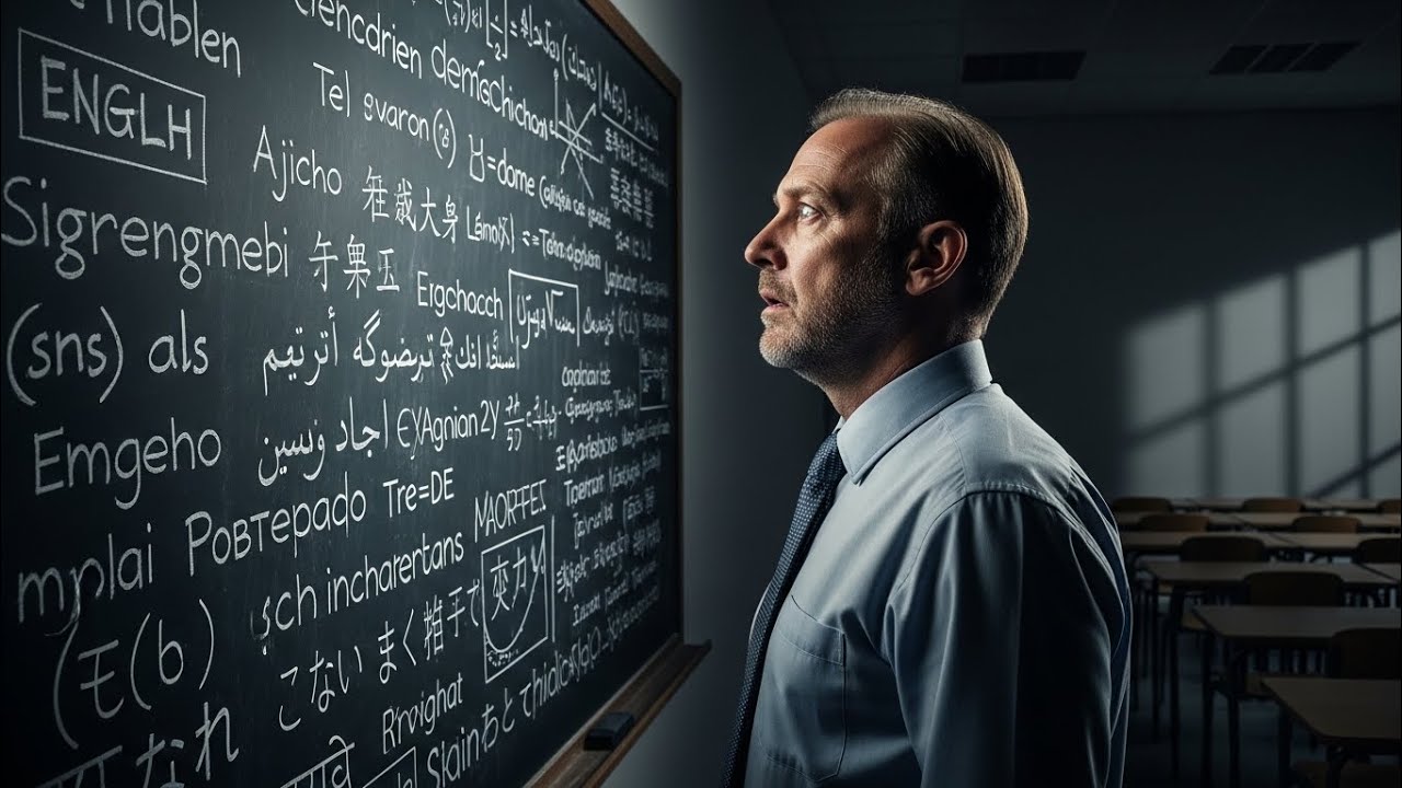 Calla, Analfabeto!” — El Profesor Se Burló del Niño… Hasta Que Escribió en 9 Idiomas y Dejó a Todos 
