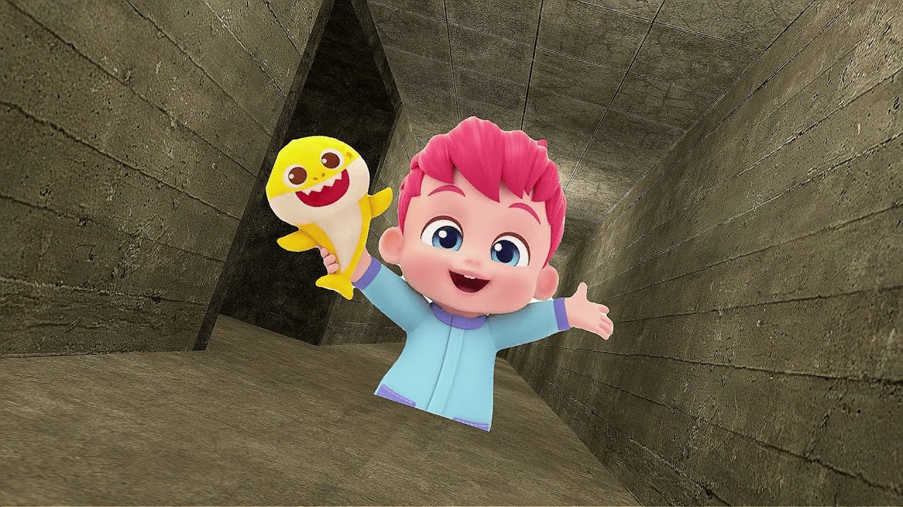 RUNNING FROM ANIMATED Bebefinn in Akivel at Garry's Mod