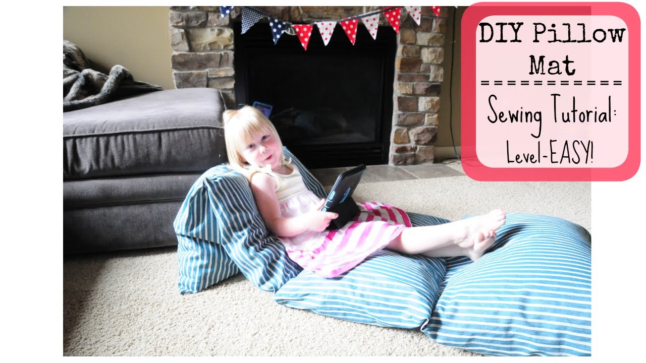 DIY Pillow Mat: Sewing Tutorial
