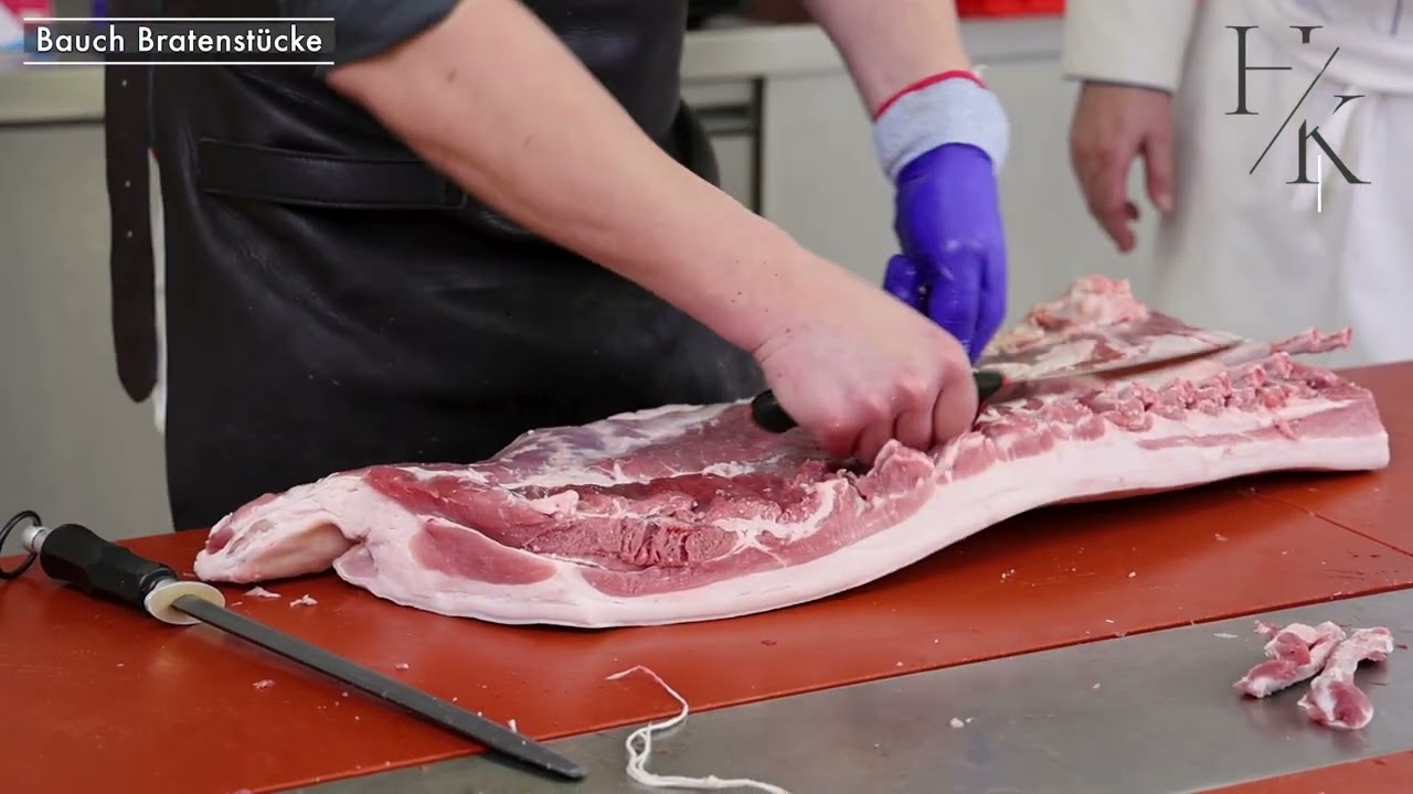 Bauch und Bratenstücke - Feinzerlegung