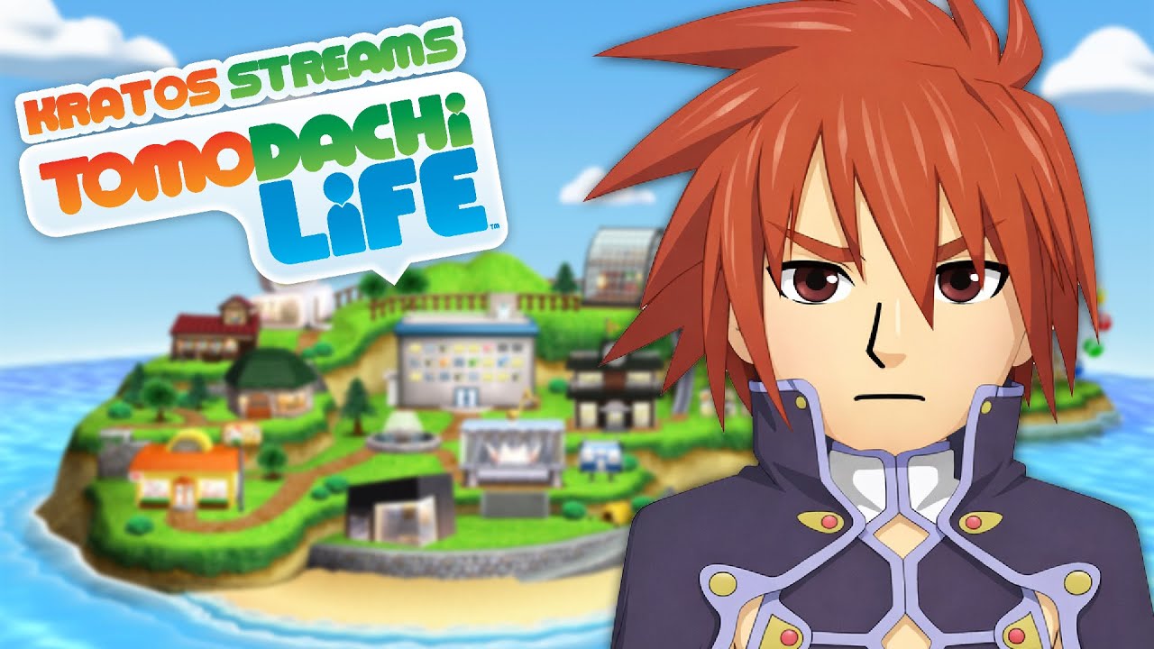 Tomodachi Life Stream with Kratos and Friends (Stream #1) (Justoad T4 Stream)