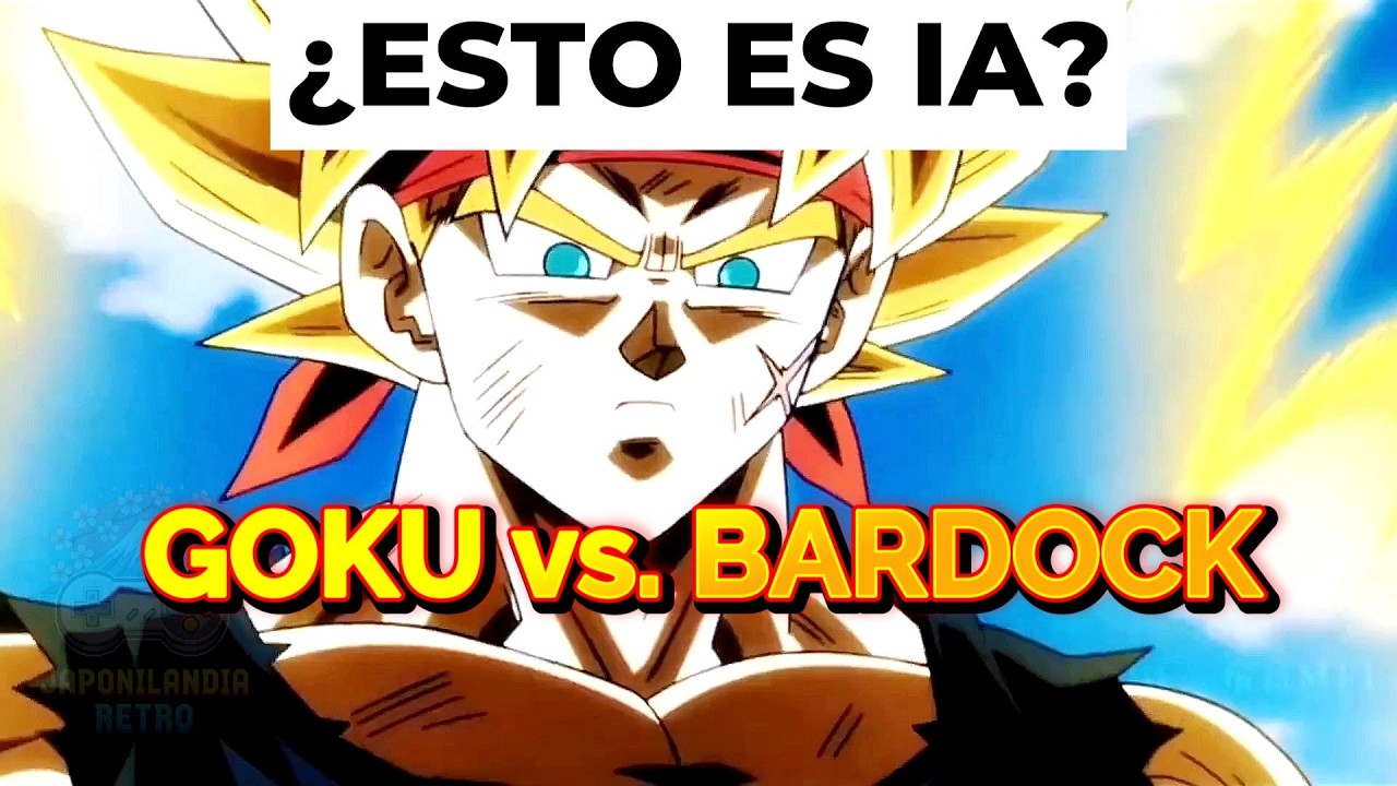 GOKU vs BARDOCK: La IA logra una CALIDAD increíble ¿Estamos ante el FIN de los animadores reales?