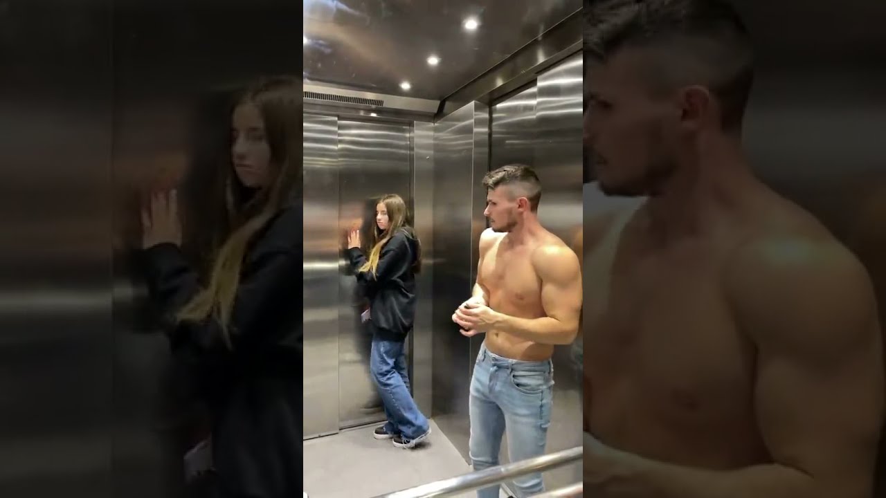 Shmeksss-elevator prank girl TikTok parkour Challenge/2021- 105 TubE. Shmeksss Tik-Tok compilation 😍