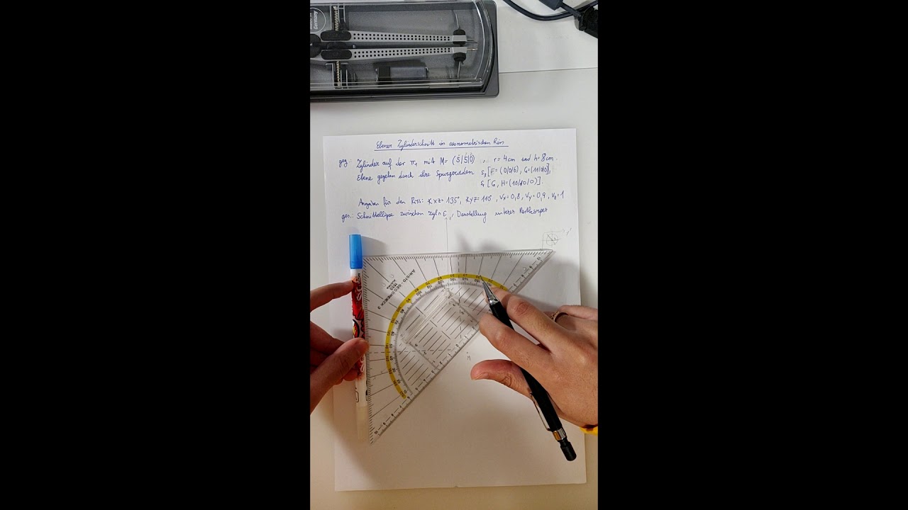 Ebener Zylinderschnitt (s1,s3) DG8